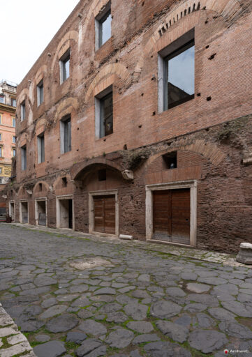 Mercati di Traiano a Roma. Fotografie © Archweb.com