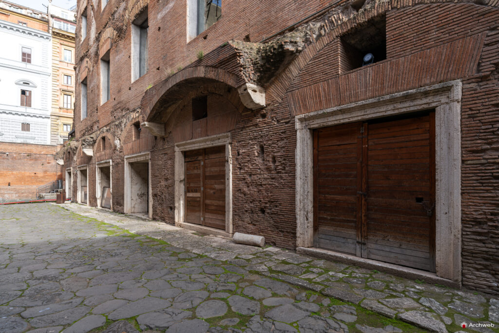 Mercati di Traiano a Roma. Fotografie © Archweb.com
