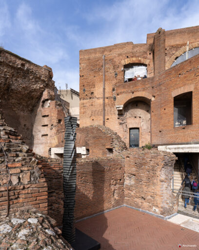 Mercati di Traiano a Roma. Fotografie © Archweb.com