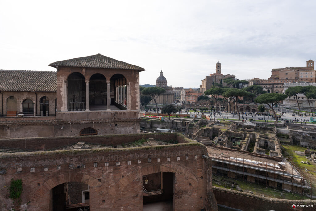 Mercati di Traiano a Roma. Fotografie © Archweb.com