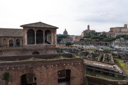 Mercati di Traiano a Roma. Fotografie © Archweb.com