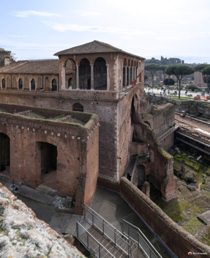 Mercati di Traiano a Roma. Fotografie © Archweb.com