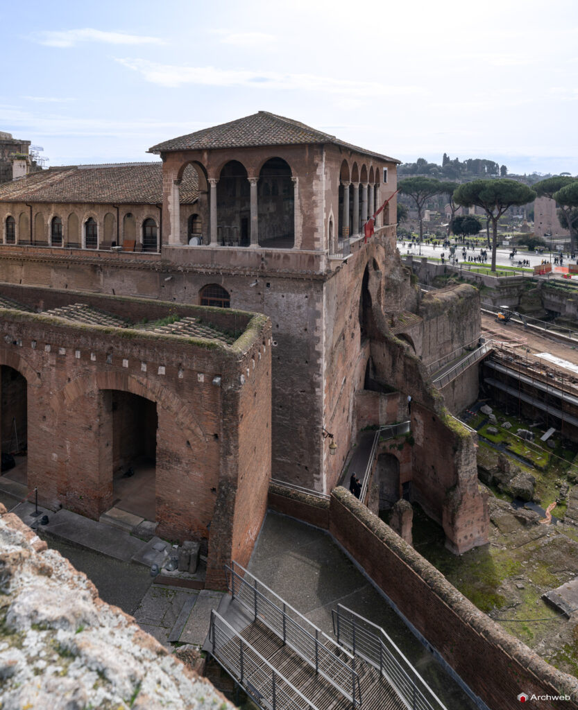 Mercati di Traiano a Roma. Fotografie © Archweb.com
