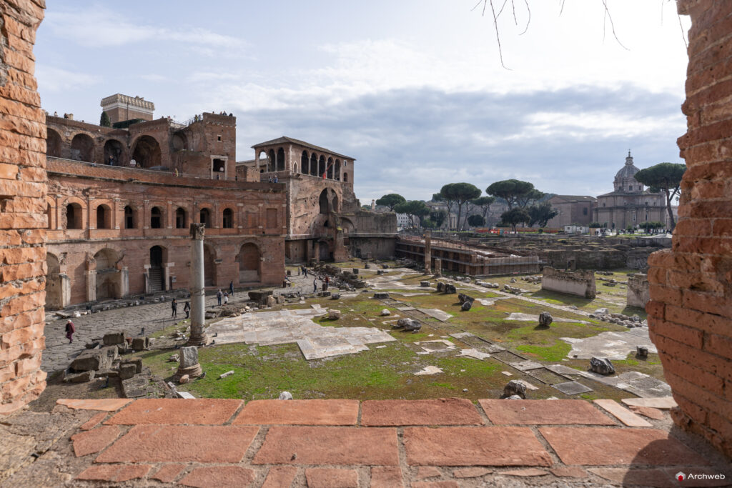 Mercati di Traiano a Roma. Fotografie © Archweb.com