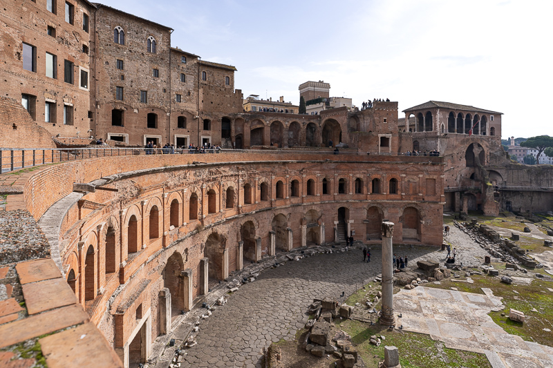 Mercati di Traiano a Roma. Fotografie © Archweb.com