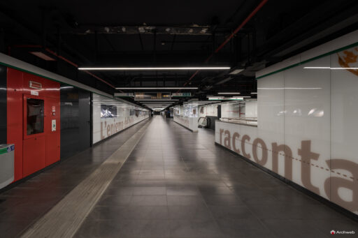 Metro C San Giovanni. Fotografie © Archweb.com