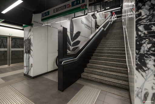 Metro C San Giovanni. Fotografie © Archweb.com