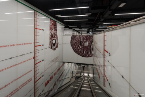 Metro C San Giovanni. Fotografie © Archweb.com