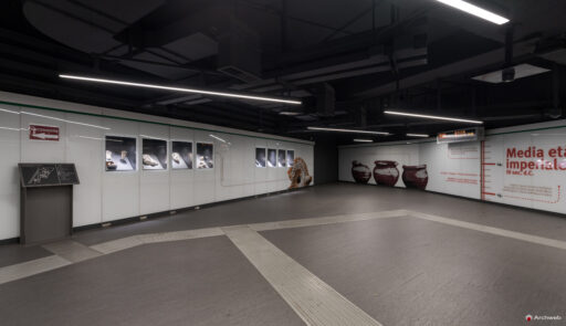 Metro C San Giovanni. Fotografie © Archweb.com