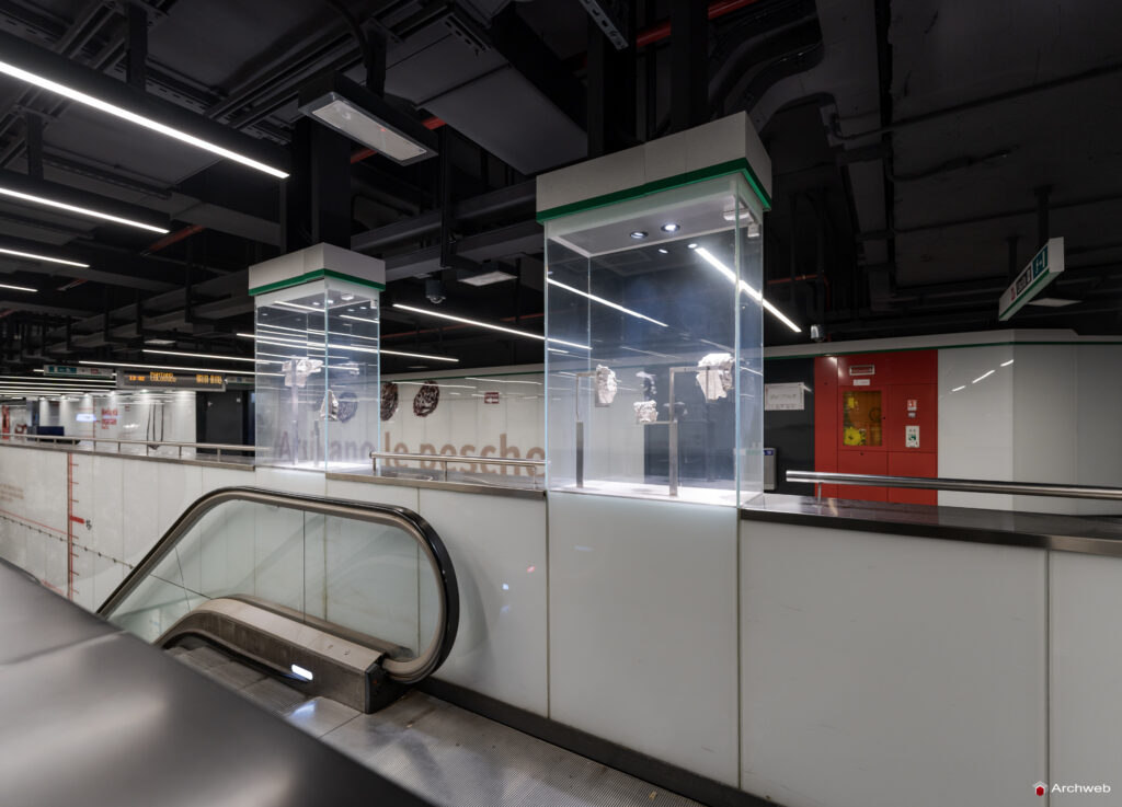 Metro C San Giovanni. Fotografie © Archweb.com