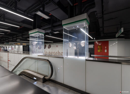 Metro C San Giovanni. Fotografie © Archweb.com