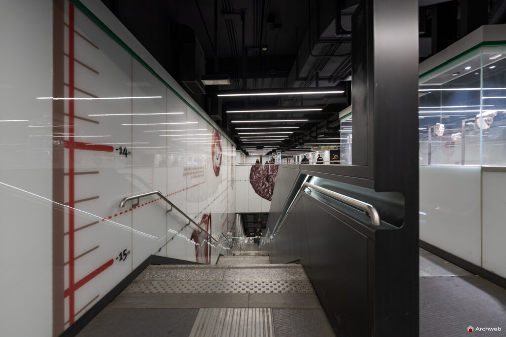 Metro C San Giovanni. Fotografie © Archweb.com