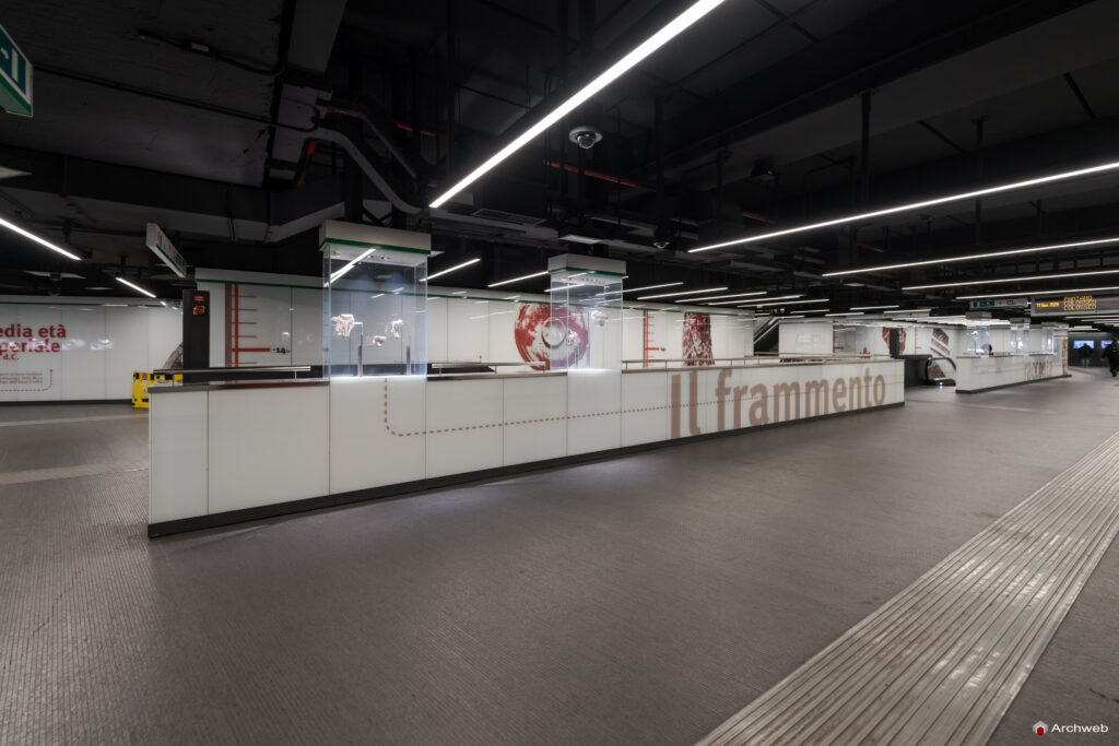 Metro C San Giovanni. Fotografie © Archweb.com