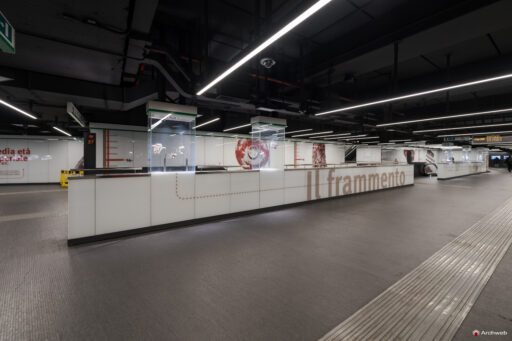 Metro C San Giovanni. Fotografie © Archweb.com