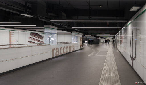 Metro C San Giovanni. Fotografie © Archweb.com
