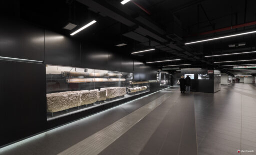 Metro C San Giovanni. Fotografie © Archweb.com