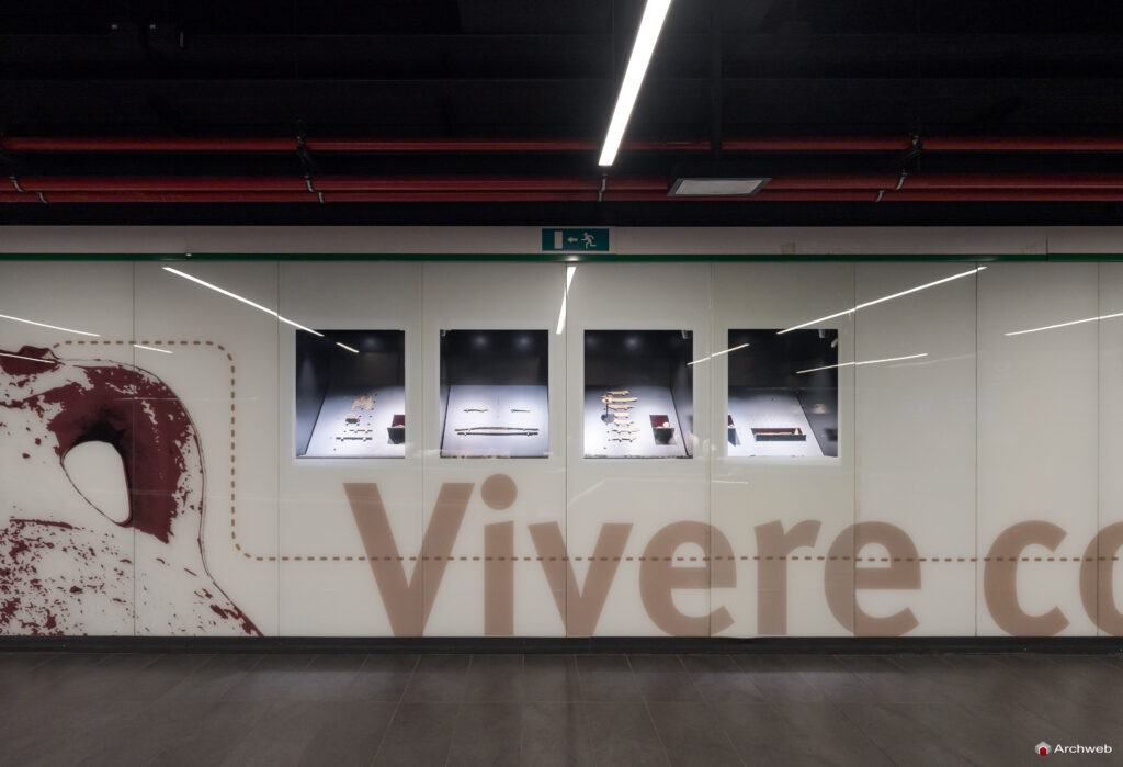 Metro C San Giovanni. Fotografie © Archweb.com