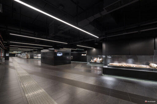 Metro C San Giovanni. Fotografie © Archweb.com