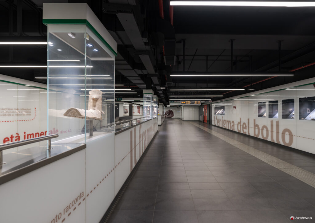 Metro C San Giovanni. Fotografie © Archweb.com