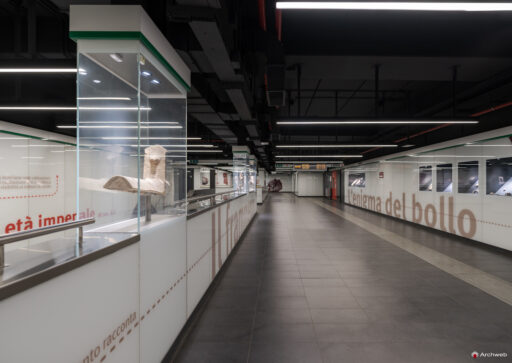 Metro C San Giovanni. Fotografie © Archweb.com