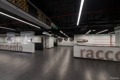 Metro C San Giovanni. Fotografie © Archweb.com