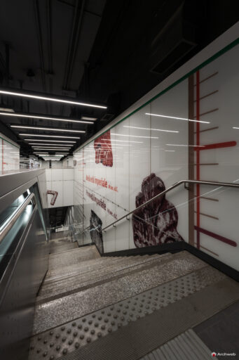 Metro C San Giovanni. Fotografie © Archweb.com