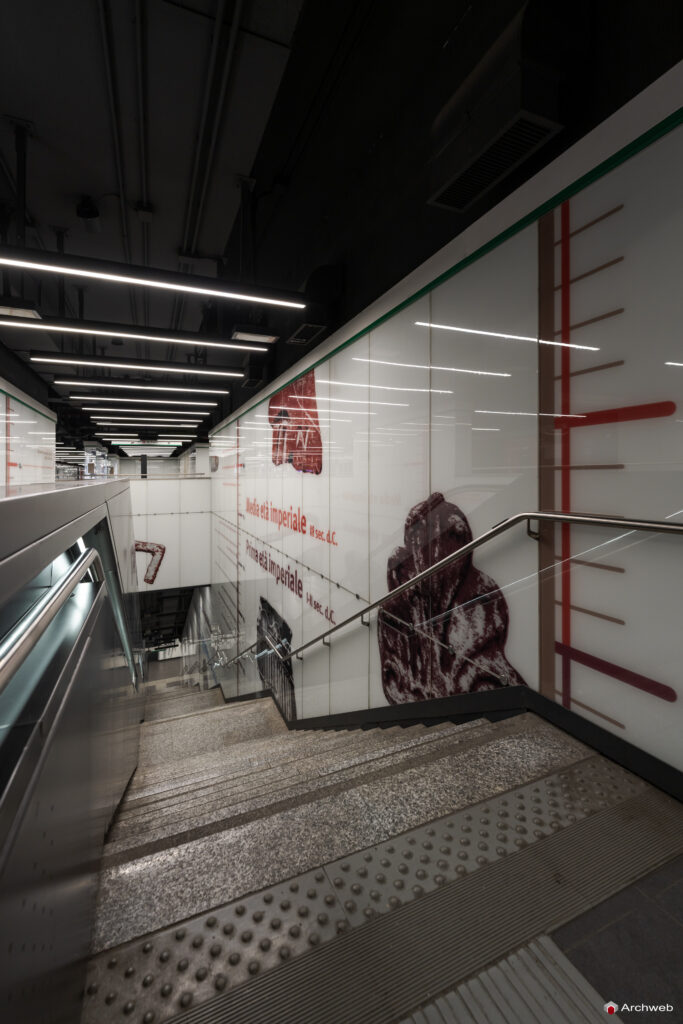 Metro C San Giovanni. Fotografie © Archweb.com