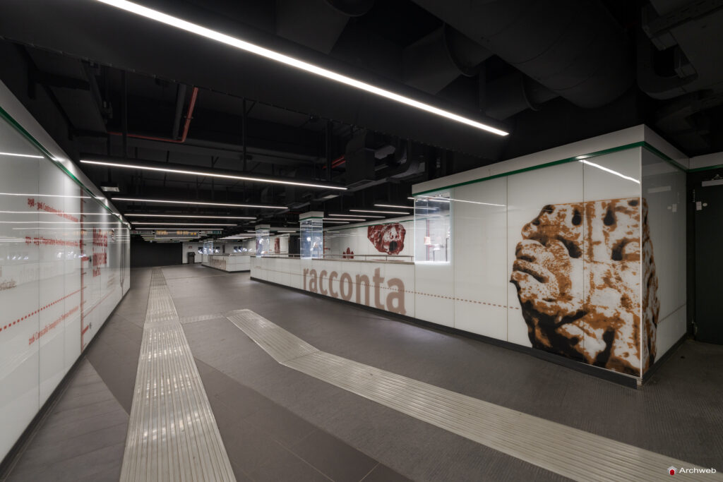 Metro C San Giovanni. Fotografie © Archweb.com