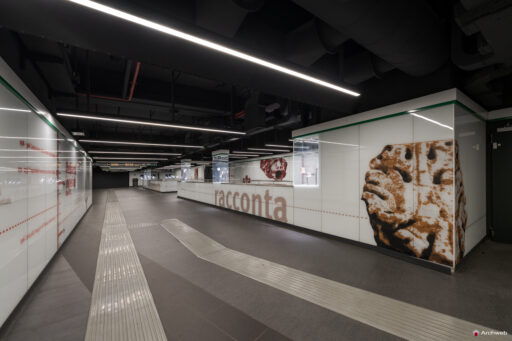 Metro C San Giovanni. Fotografie © Archweb.com