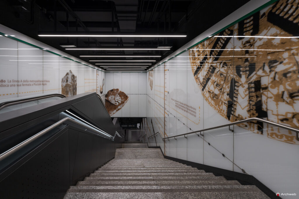 Metro C San Giovanni. Fotografie © Archweb.com