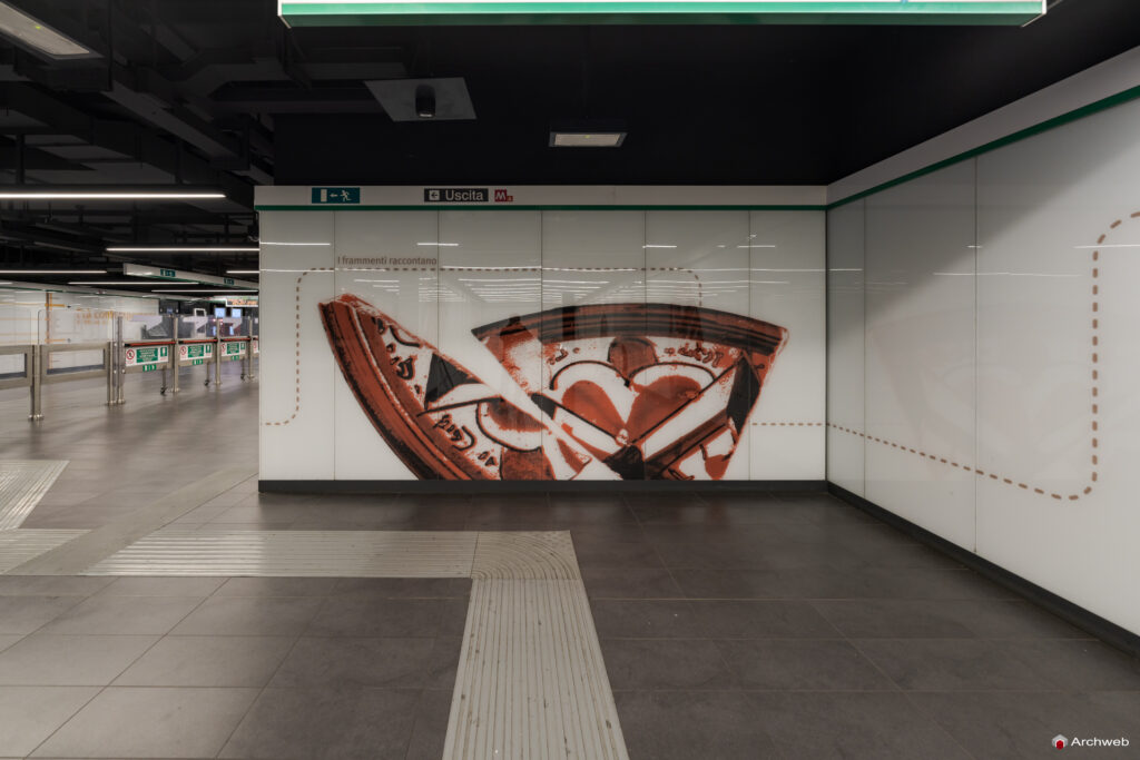 Metro C San Giovanni. Fotografie © Archweb.com