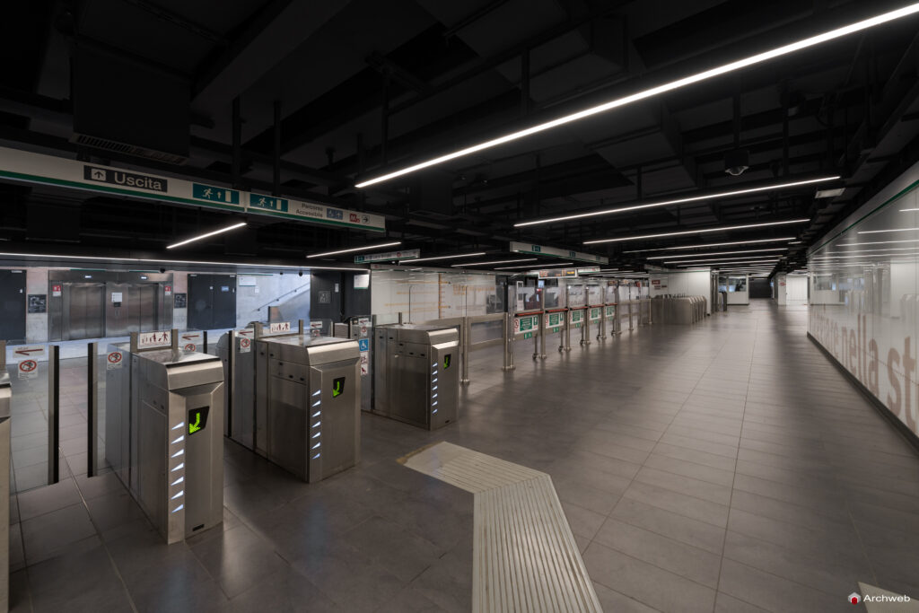 Metro C San Giovanni. Fotografie © Archweb.com