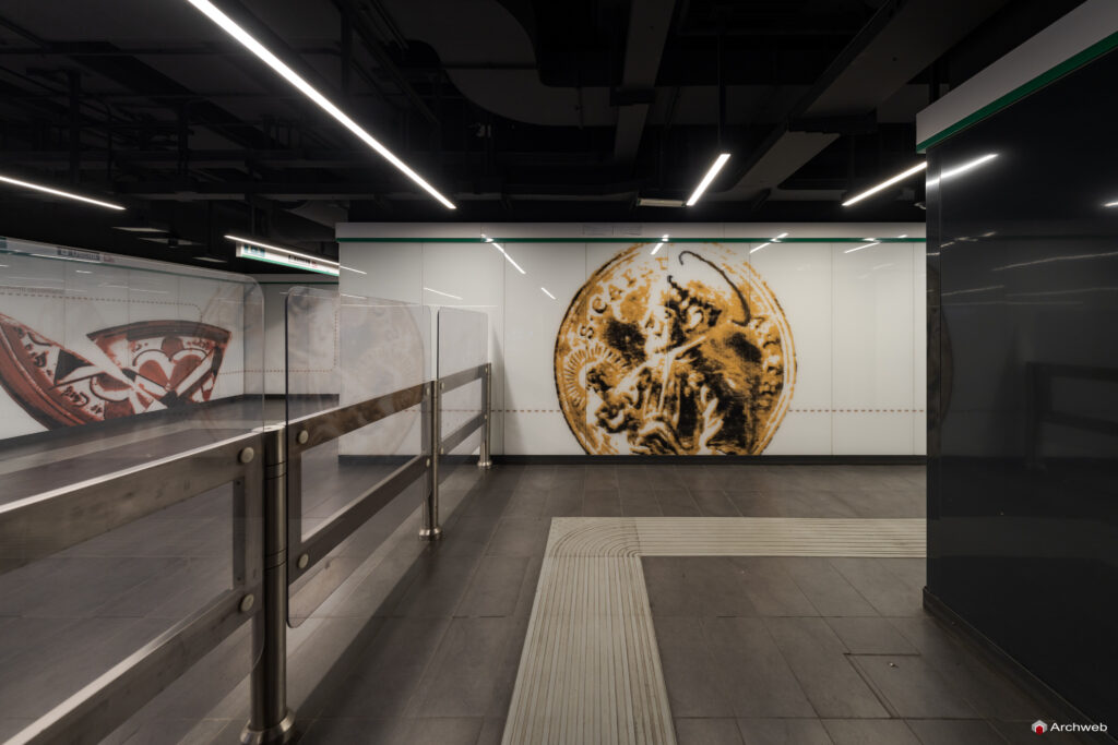 Metro C San Giovanni. Fotografie © Archweb.com
