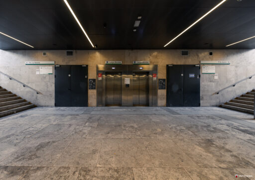 Metro C San Giovanni. Fotografie © Archweb.com