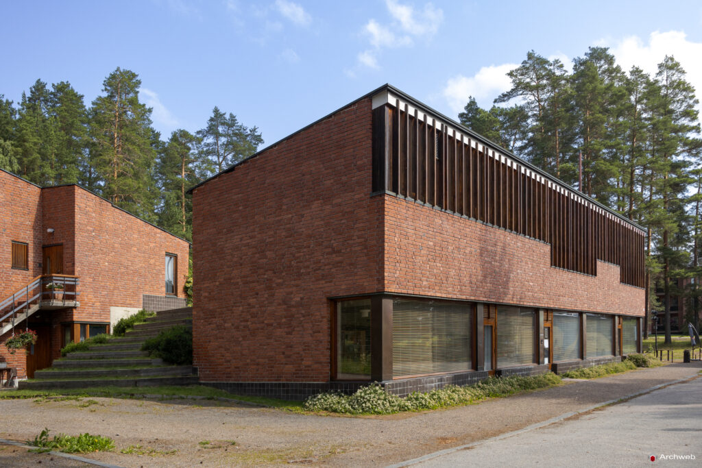 Municipio di Saynatsalo di Alvar Aalto. Fotografie © Archweb.com