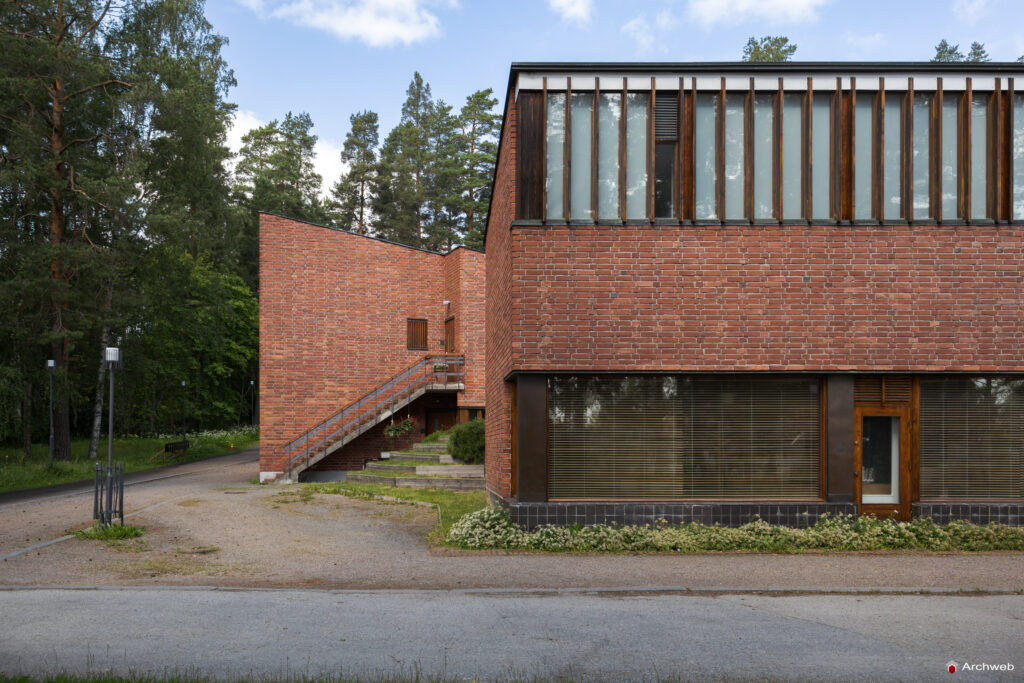 Municipio di Saynatsalo di Alvar Aalto. Fotografie © Archweb.com
