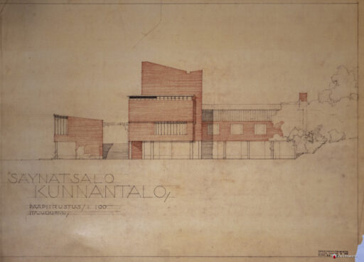 Municipio di Saynatsalo di Alvar Aalto. Fotografie © Archweb.com