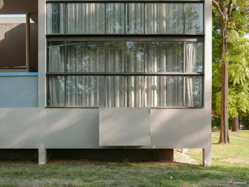 Padiglione Esprit Nouveau a Bologna. Fotografie esterni © Archweb.com
