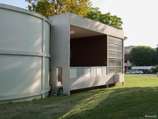 Padiglione Esprit Nouveau a Bologna. Fotografie esterni © Archweb.com