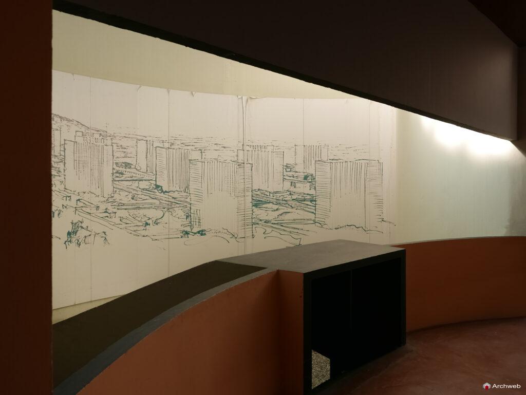 Padiglione Esprit Nouveau a Bologna. Fotografie interni © Archweb.com