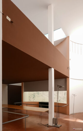 Padiglione Esprit Nouveau a Bologna. Fotografie interni © Archweb.com