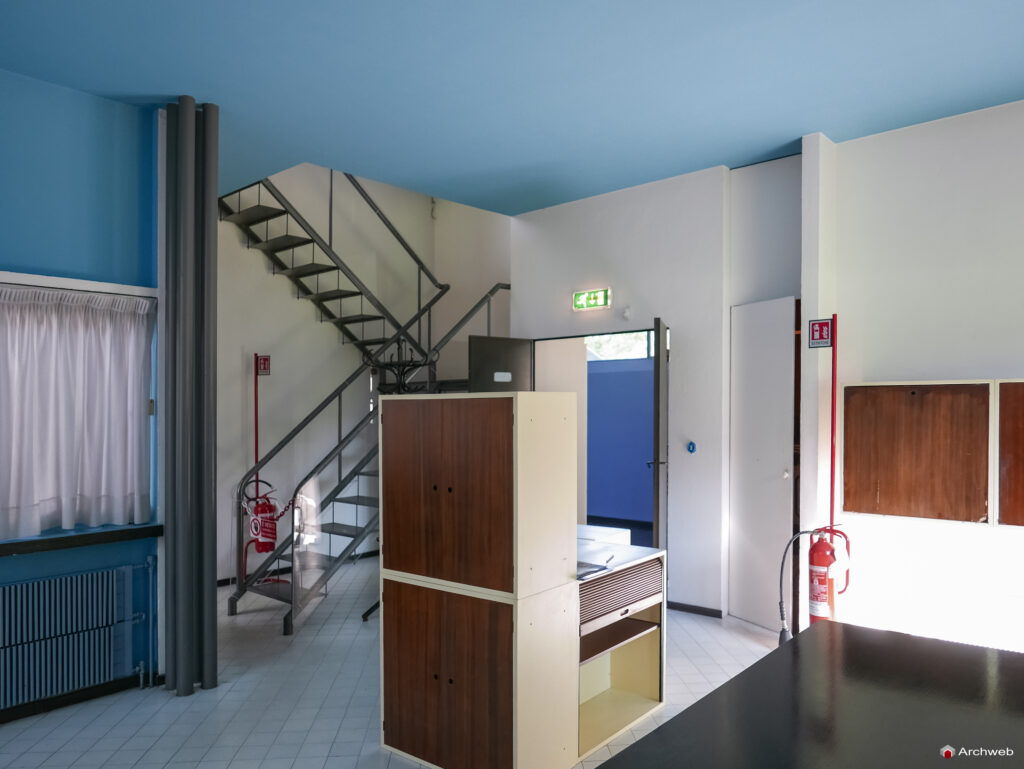 Padiglione Esprit Nouveau a Bologna. Fotografie interni © Archweb.com