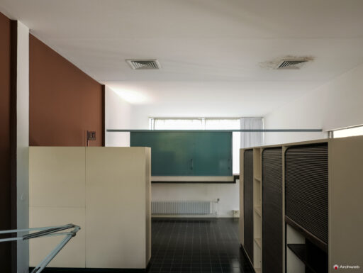 Padiglione Esprit Nouveau a Bologna. Fotografie interni © Archweb.com