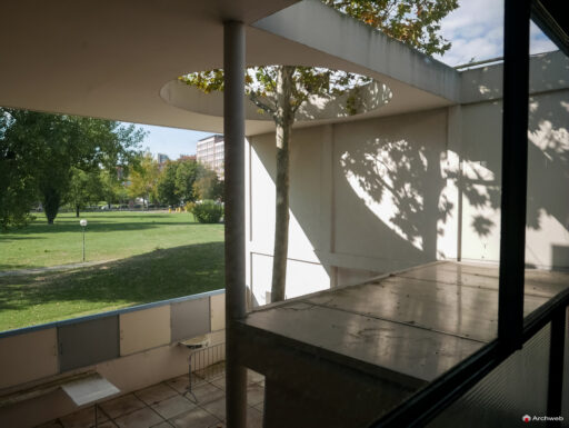Padiglione Esprit Nouveau a Bologna. Fotografie interni © Archweb.com