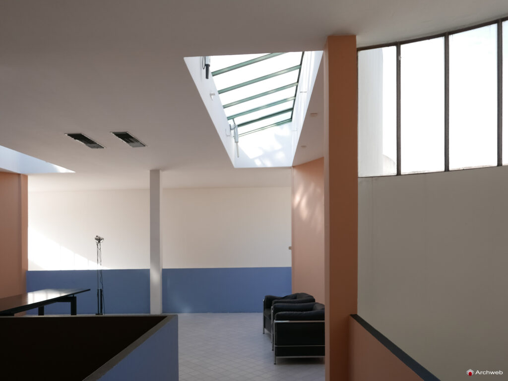 Padiglione Esprit Nouveau a Bologna. Fotografie interni © Archweb.com