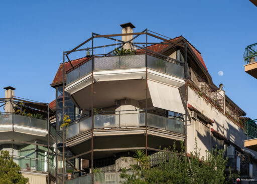 Palazzine in Via Gomenizza di Venturino Ventura. Fotografie © Archweb.com