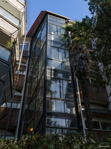 Palazzine in Via Gomenizza di Venturino Ventura. Fotografie © Archweb.com