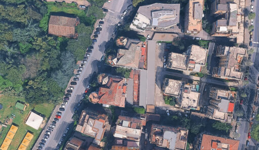 Palazzine in Via Gomenizza di Venturino Ventura. Foto © Google Maps