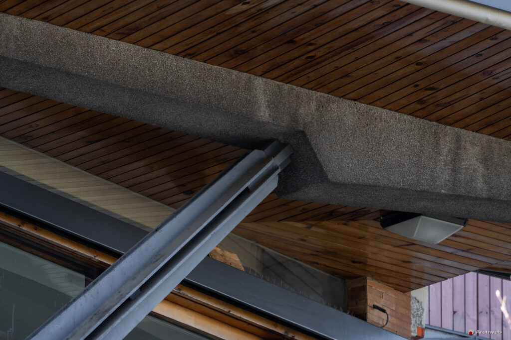 Palazzine in via Piccolomini progettate dall'architetto Venturino Ventura. Fotografie © Archweb.com