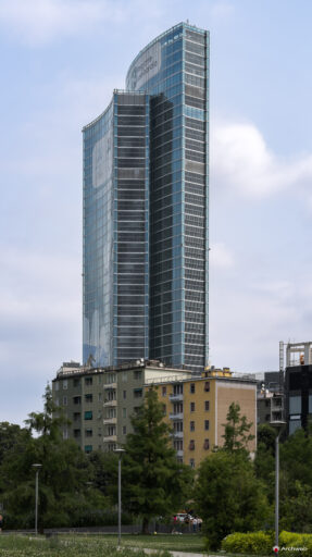 Palazzo Lombardia a Milano. Fotografie © Archweb.com